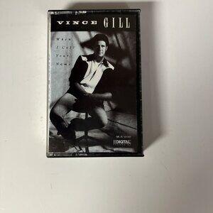 When I Call Your Name by Vince Gill (Cassette, Nov-1989, MCA Records) Vintage